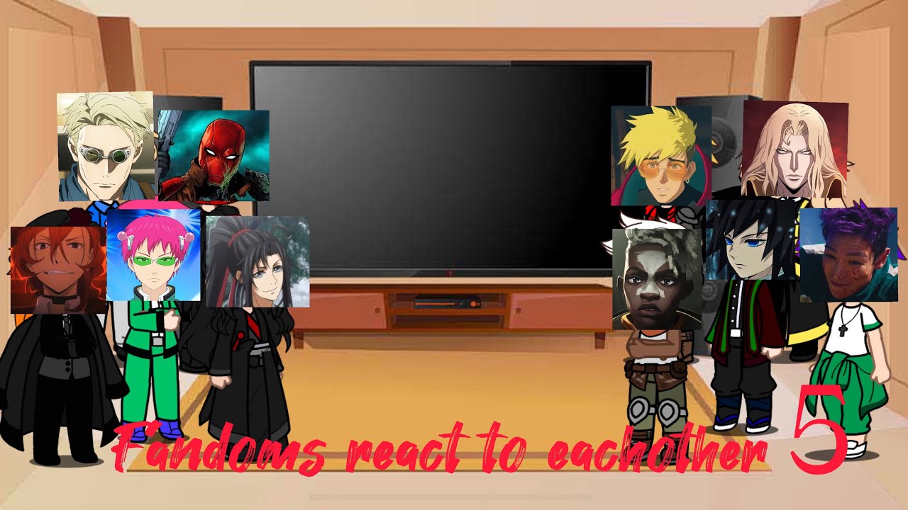 Fandoms React to Each Other PART 5 [Vash the Stampede]