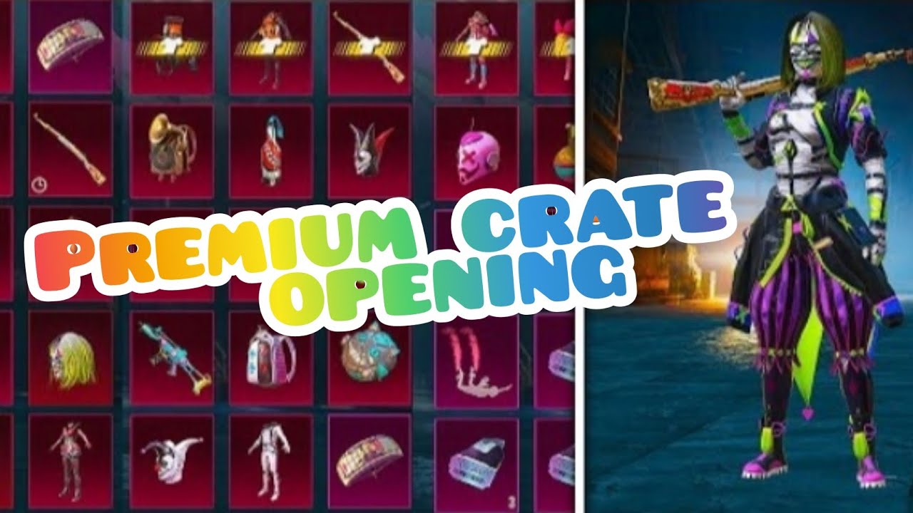 NEW PREMIUM CRATE OPENING - I GOT MYTHIC DRESS 😲
