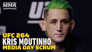 Kris Moutinho Quit Job At Paint Factory Before Sean O'Malley Fight | UFC 264 | MMA Fighting