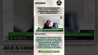 “por más que el Gobierno acepte esta condición, los crímenes de lesa humanidad son imprescriptibles”