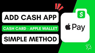 ✅ How To Add Cash App Cash Card To Apple Pay Wallet !