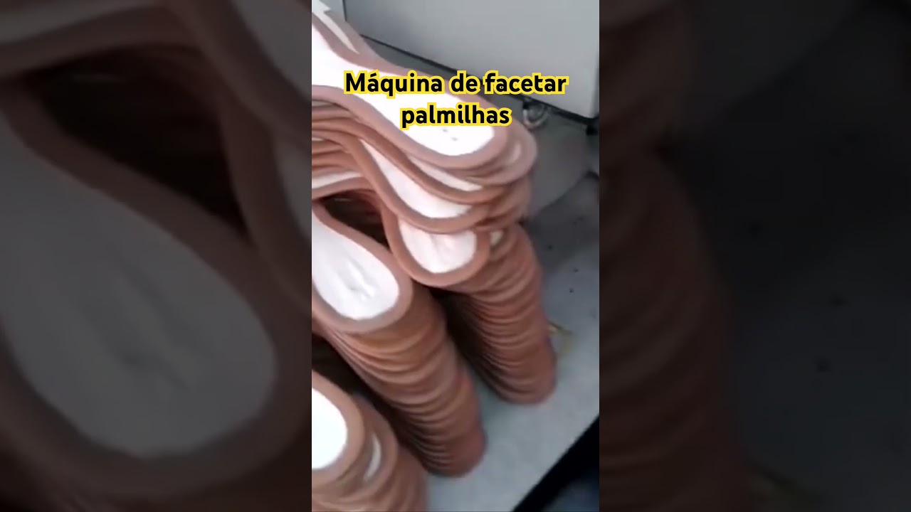 Máquina de facetar palmilhas