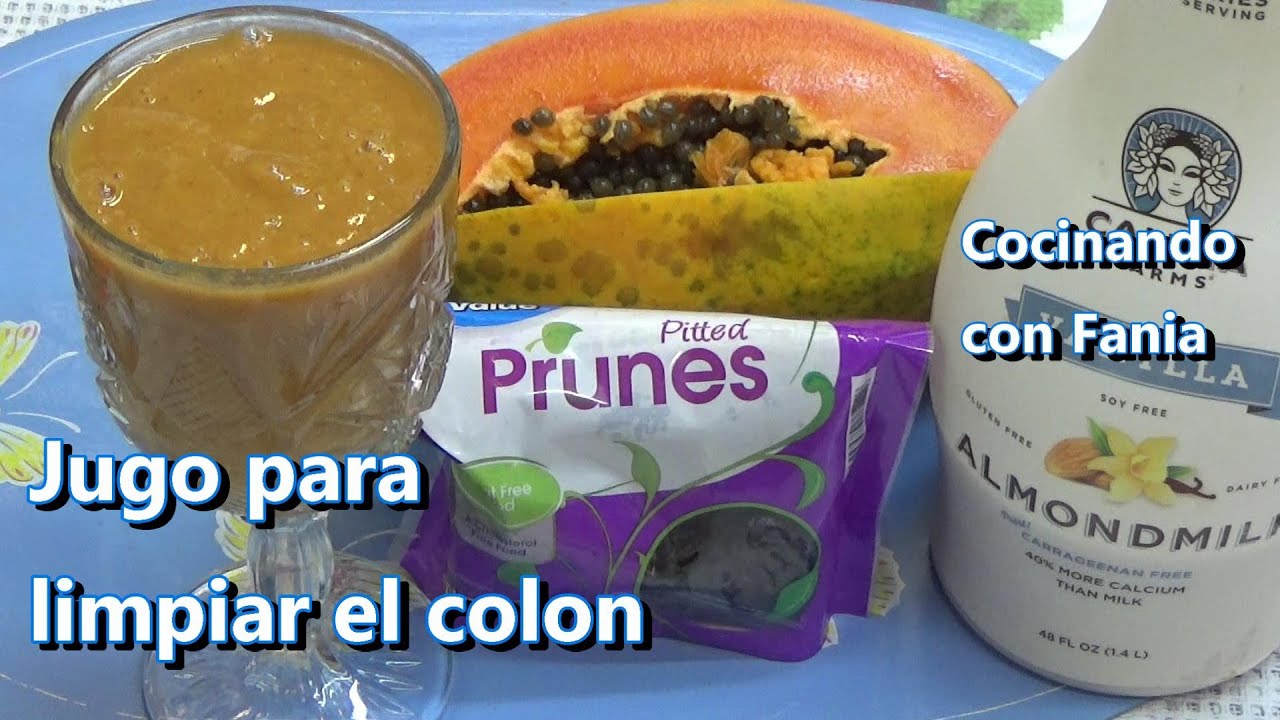 Batido para limpiar el colon desinflama