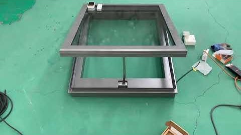 Skylight Works With Solar Panel Rain Sensor ,Don