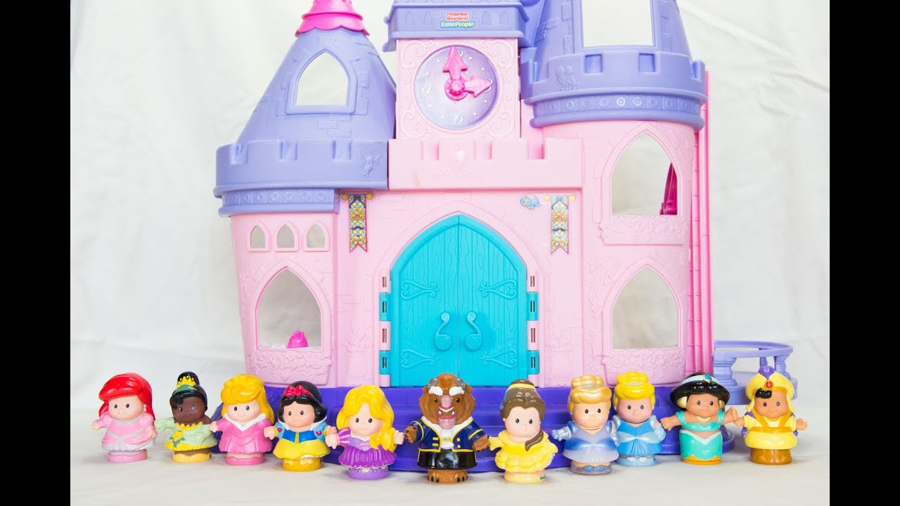 fisher price little disney princess castle