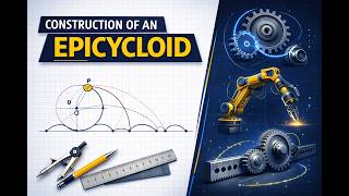 Epicycloid – 09 | Engineering Graphics Made Easy (CAD Method)