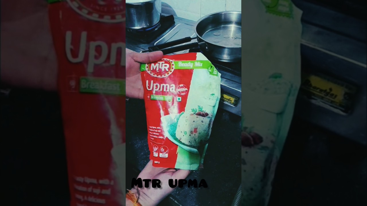 MTR ready mix upma , healthy breakfast