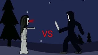 Slendrina VS Ghostface DC2 animation