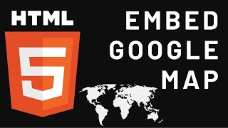 Embed Google Map - HTML5 Tutorials in Hindi / Urdu
