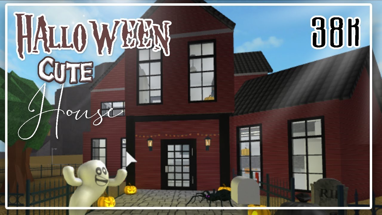 Bloxburg halloween house