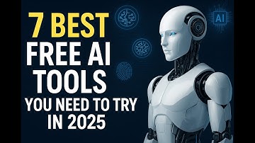 7 Best Free AI Tools You NEED to Try in 2025 🚀 (Beginner Friendly!)