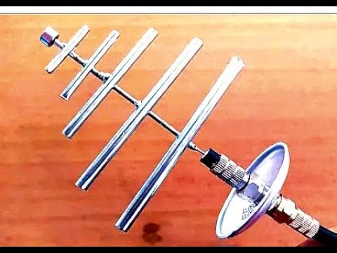 how to make the most powerful antenna in tha world to receive TV HD ...