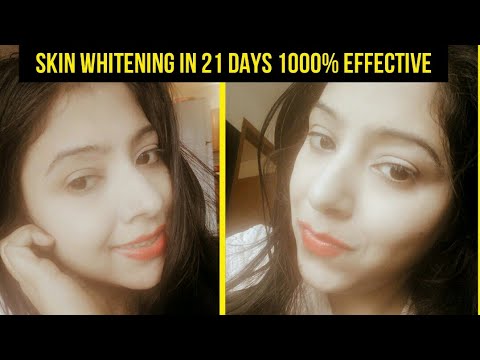 permanent skin whitening treatment