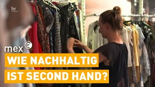 Second hand - how sustainable old clothes really are