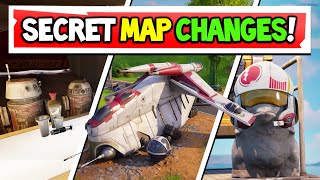 Fortnite Star Wars Season ALL Map Changes & Easter Eggs! @postboxpat