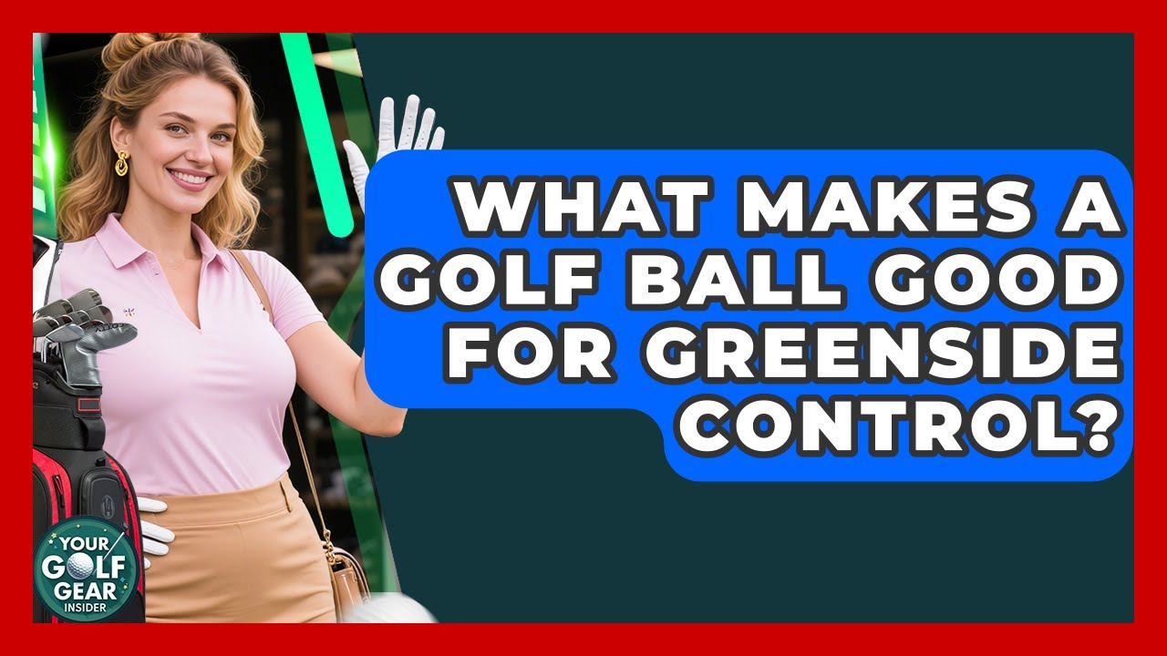 What Makes A Golf Ball Good For Greenside Control? - Your Golf Gear Insider