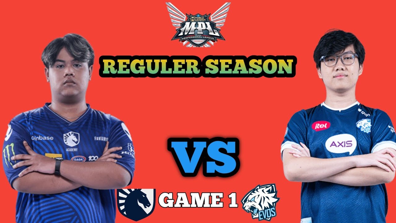 TLID  VS EVOS GLORY| REGULER SEASON WEEK 1 DAY 1 | GAME 1 TLID VS EVOS
