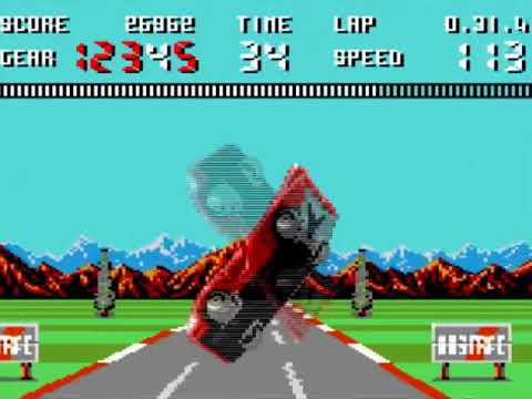 Burnin' Rubber Europe Amstrad GX4000 CPC64128 PLUS HYPERSPIN NOT MINE VIDEOS