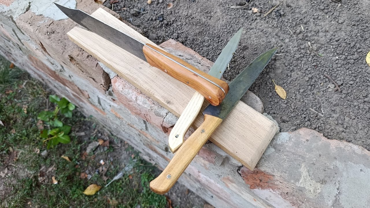 Ремонт Ножів в домашніх умовах, перший досвід 