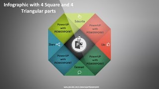 3.Create 8 Step SQUARE TRIANGLE infographic|PowerPoint Presentation|Graphic Design|Free Template