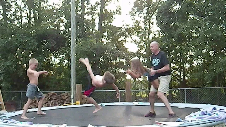 The Most illegal Move in the History of Trampoline...