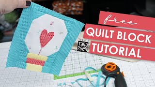 6 Inch Quilt Block Tutorial - Brilliant Idea Quilt Block By Tara Reed