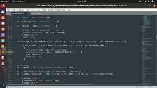 PIE Queue Management Algorithm Implementation
