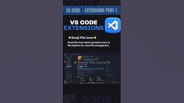 VS code extensions.😜emoji file icon.🛅 #coding #explore #reels #feedshorts #like #shorts #viralvideo