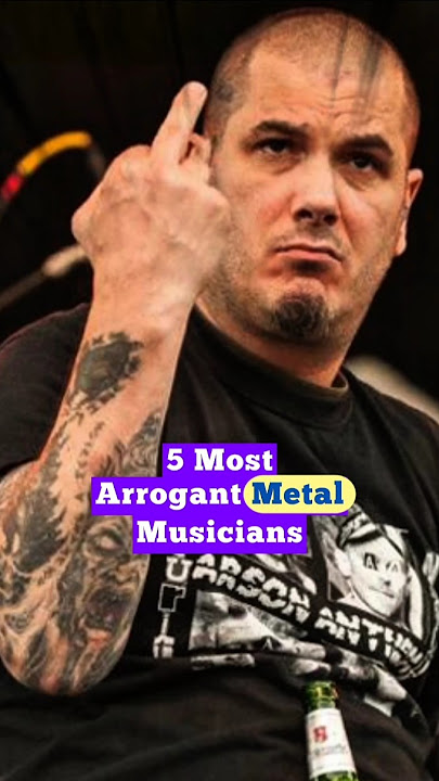 Top 5 Most Arrogant Metal Musicians of All Time #metalband #musichistory #musician