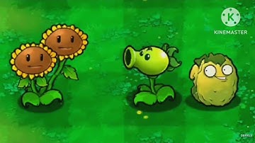 plants vs zombies wall-nut gets bitten in reversed
