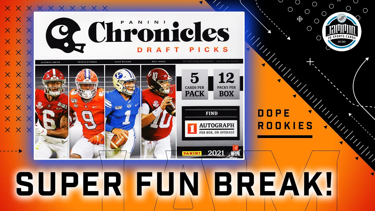 2021 Panini Chronicles Draft Football Mega Box