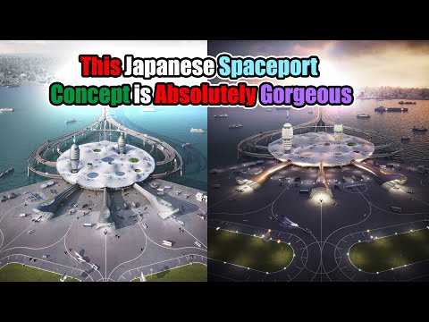 This Japanese Spaceport Concept is Absolutely Gorgeous