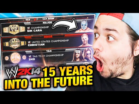 I Went 15 Years Into The Future On WWE 2K14 Universe Mode...