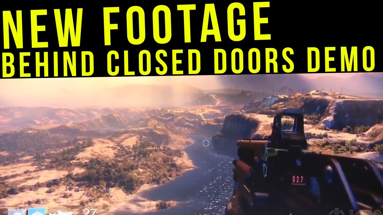 Destiny News - New footage! Behind closed doors E3 Demo