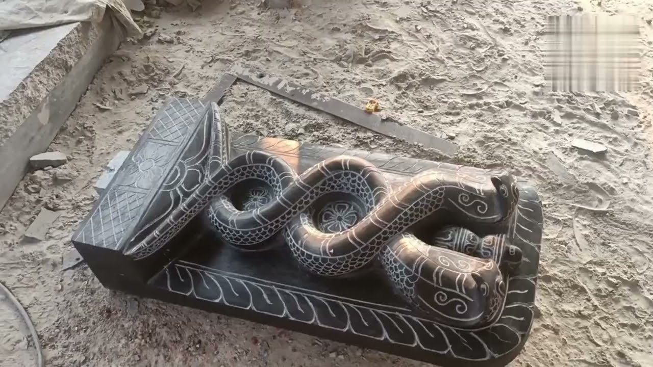 Snake statue making process  part 2