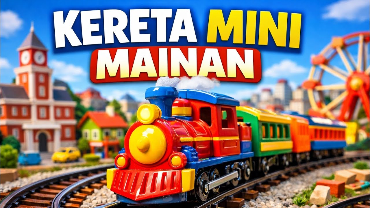 KERETA API DUNIA MINI 🥰🥰 - YouTube