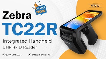 Zebra TC22R Integrated Handheld UHF RFID Reader | Ultra-Fast, Smart, and Versatile