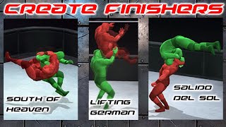 NEW WWE FINISHERS SOUTH OF HEAVEN, SALIDO DEL SOL AND MORE CREATED MOVES | SvR2011 PS2 PSP PS3 screenshot 5