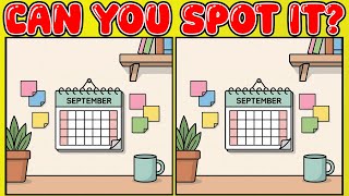 【Spot & Find The Difference】🌸Fun Activity for Improved Concentration and Memory!
