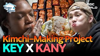 sub Key  Kany  Kanys Mother Inlaw Kimchi Making At Homekey kany