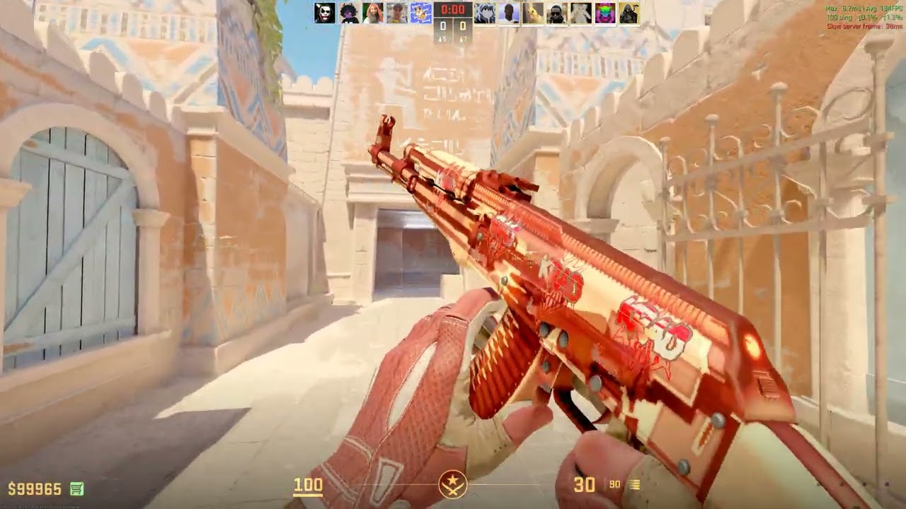 AK-47 | X-Ray X4 KRAD Holo Paris 2023 Autograph Stickers Combo