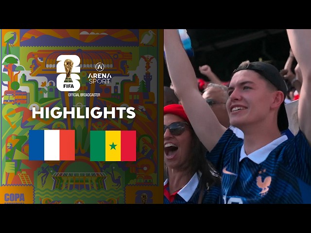 FIFA WC 2026 | France - Senegal 3:1 | Group I | 1. kolo