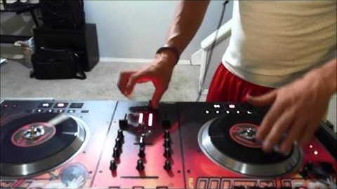 DJ Flair / Adam Elliott - NS7 Scratching Practice