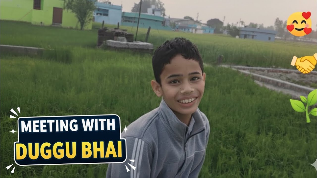 Duggu bhai se mulakat!!! After a long time 💗😝