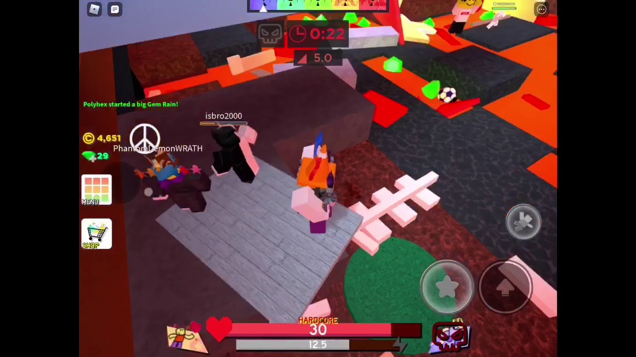 Playing Super Bomb Survival with Polyhex with meme edits