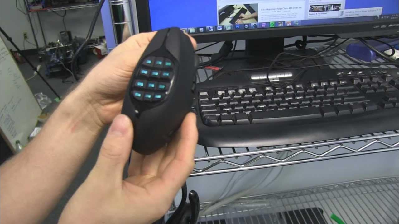 Logitech G600 MMO Gaming Mouse Unboxing & First Look Linus Tech Tips 