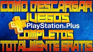 JUEGOS GRATIS Y COMPLETOS PS3, PS4, PSVITA COMO DESCARGARLOS PASO A PASO!