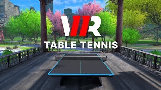 Meta quest 3s eleven VR table tennis.(Very realistic)
