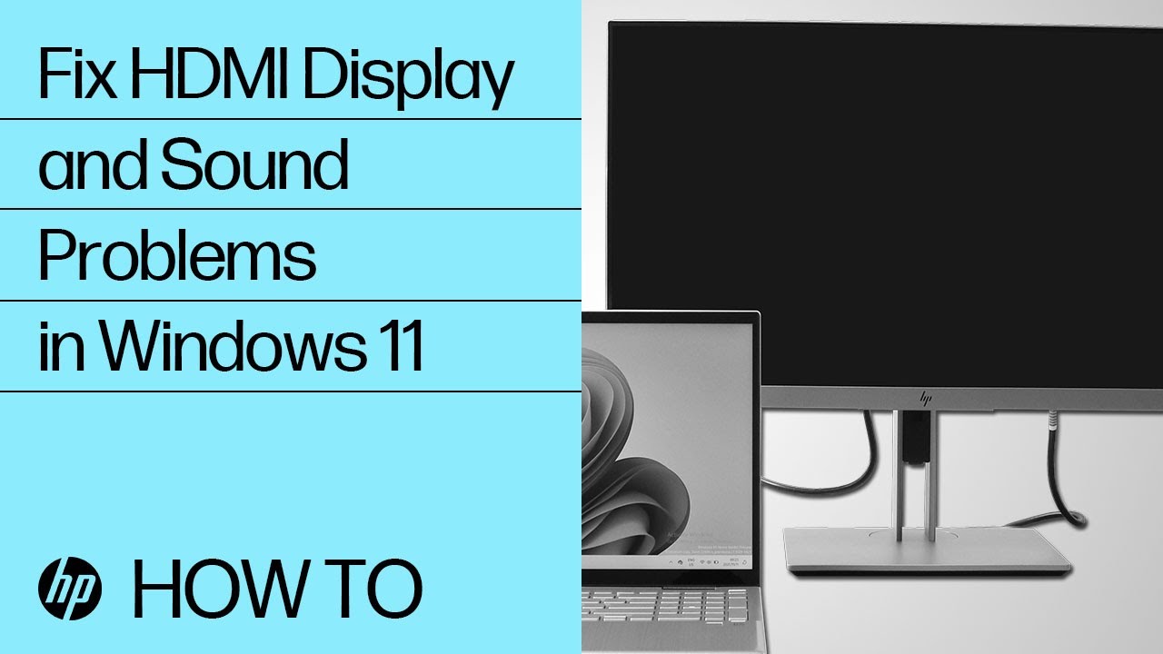 HP PCs - display and sound issues (Windows 10) | HP® Customer Support