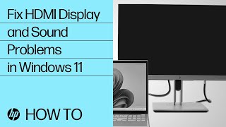 Trin Danser international HP PCs - Troubleshooting HDMI display and sound issues (Windows 10) | HP®  Customer Support